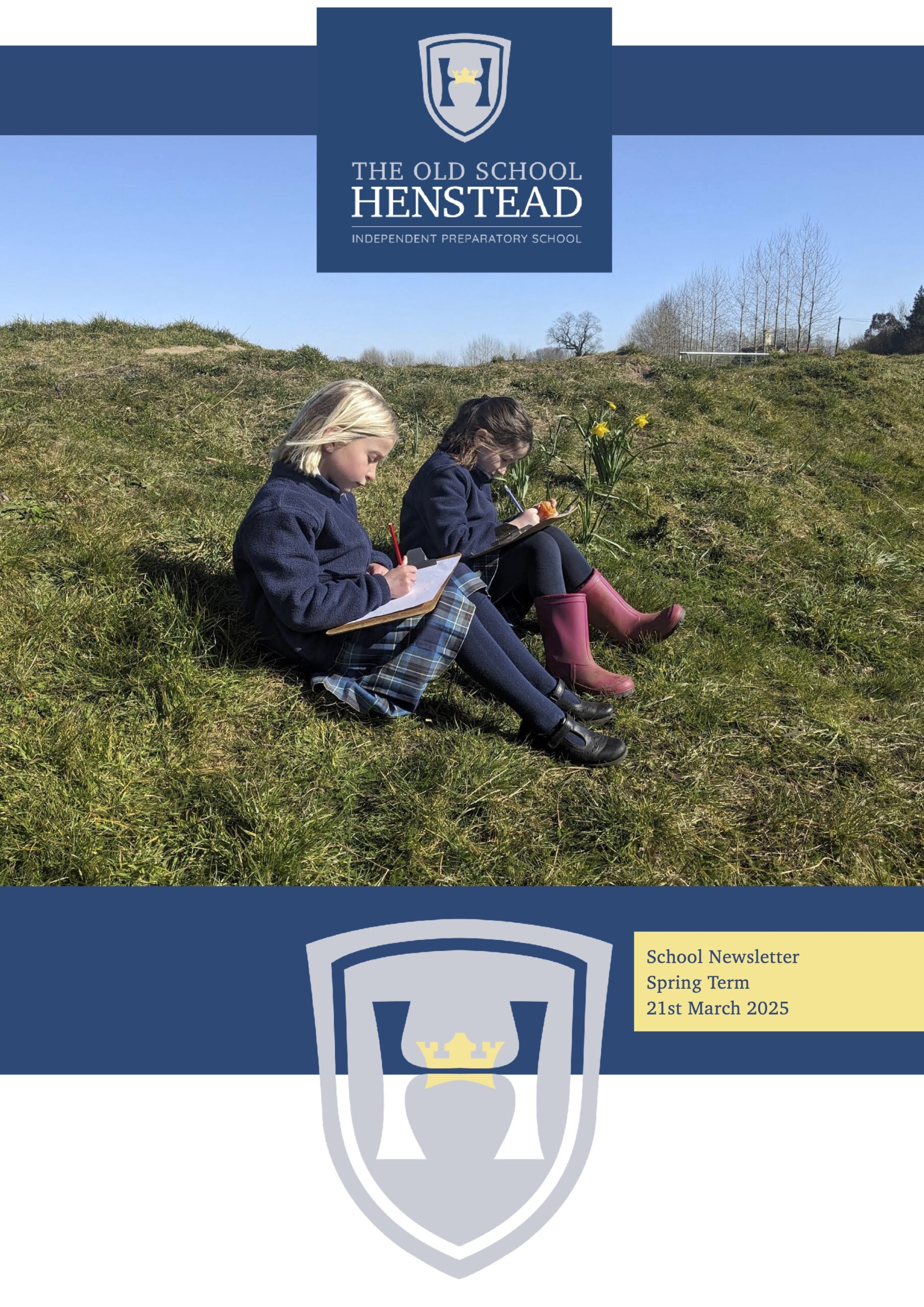 School Newsletter spring term 21st March 2025